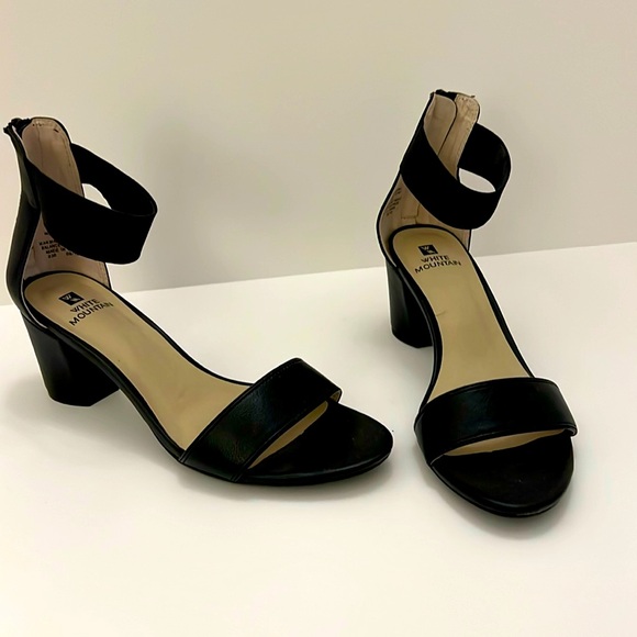 White Mountain Shoes - White Mountain Black Women's Sandals Size 8